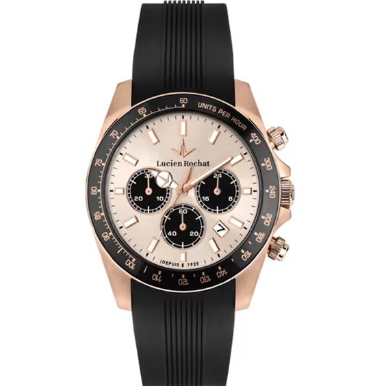 Armbanduhr Lucien Rochat Herr Léman in Stahl R0471617004 - R0471617004